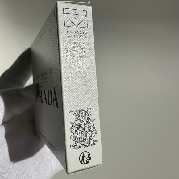 Prada Dimensions Multi Effect Eyeshadow Quad Refillable Compact 02 Profusion NIB - Picture 9 of 12